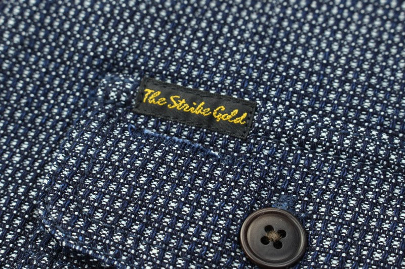 SGS2404 / The Strike Gold Indigo Dobby Work Shirt