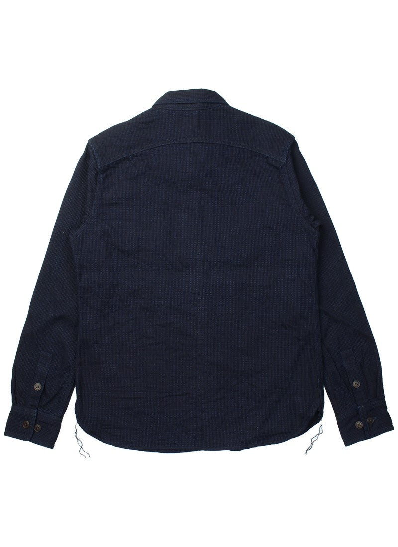 SGS2405 / The Strike Gold Indigo Dobby Work Shirt