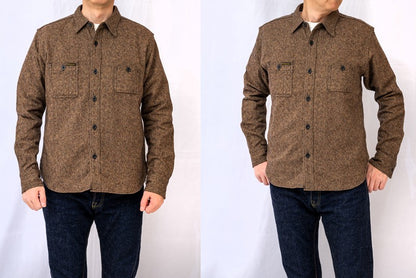 SGS2601 / The Strike Gold COTTON TWEEED Work Shirt