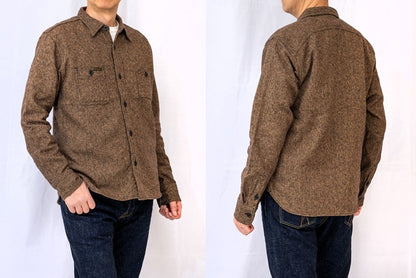 SGS2601 / The Strike Gold COTTON TWEEED Work Shirt