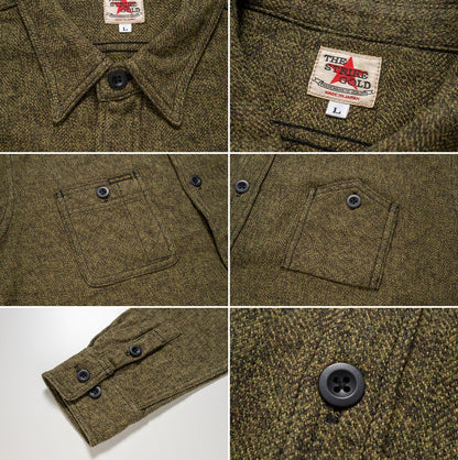 SGS2601 / The Strike Gold COTTON TWEEED Work Shirt
