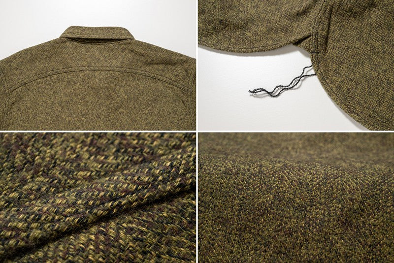 SGS2601 / The Strike Gold COTTON TWEEED Work Shirt