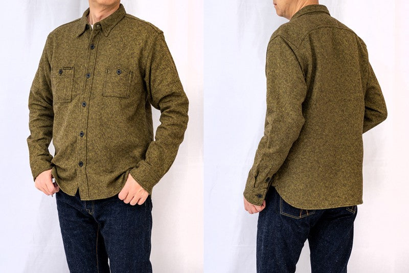 SGS2601 / The Strike Gold COTTON TWEEED Work Shirt