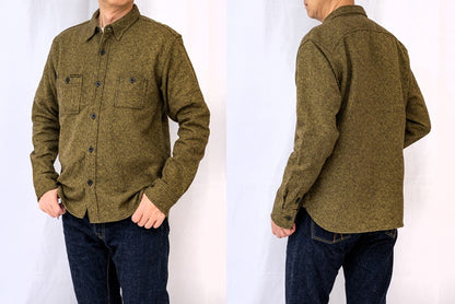 SGS2601 / The Strike Gold COTTON TWEEED Work Shirt