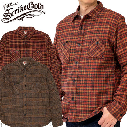 SGS2603 / The Strike Gold COTTON TWEEED Work Shirt