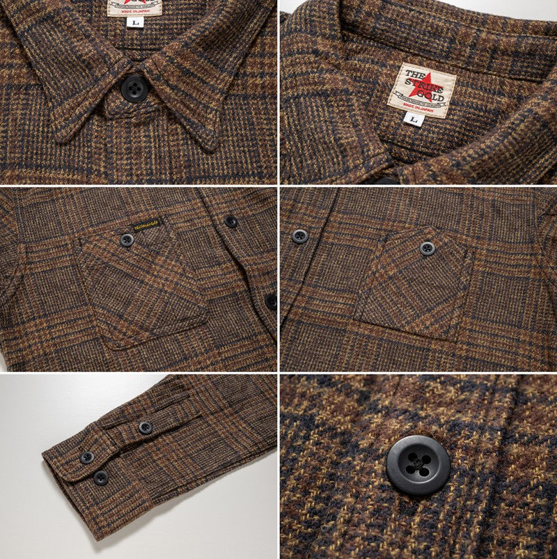 SGS2603 / The Strike Gold COTTON TWEEED Work Shirt