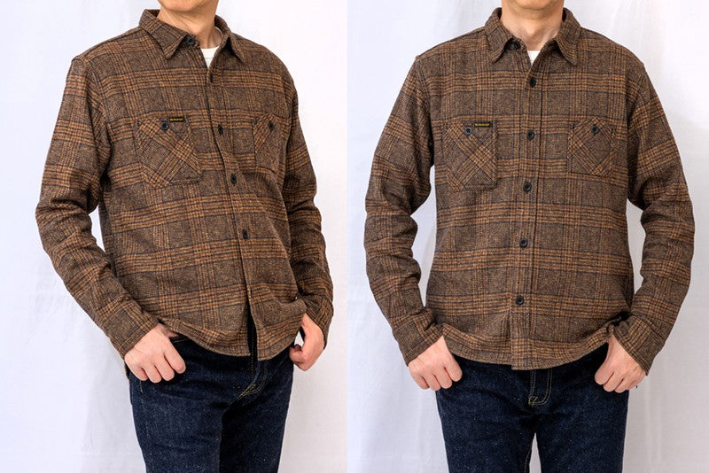 SGS2603 / The Strike Gold COTTON TWEEED Work Shirt