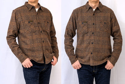 SGS2603 / The Strike Gold COTTON TWEEED Work Shirt