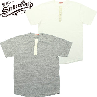 SGT2008 / The Strike Gold Original Loopwheel Henley neck T-shirt