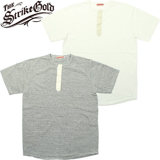 SGT2008 / The Strike Gold Original Loopwheel Henley neck T-shirt