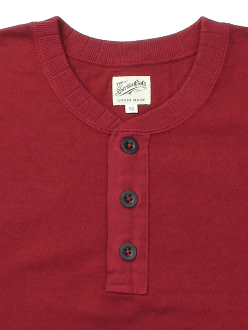 SGT2401 ストライクゴールド オリジナル ヘビー ヘンリーネック Tシャツ