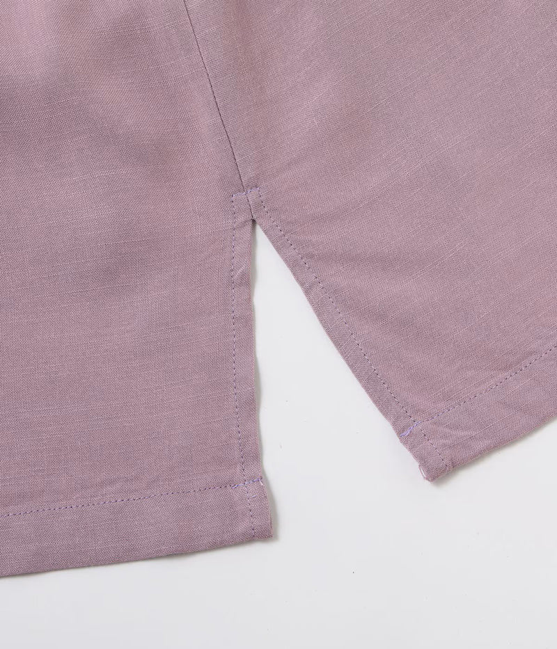 SH39705 / STAR OF HOLLY WOOD HOPSACK RAYON OPEN SHIRT “SHRUNKEN HEAD”