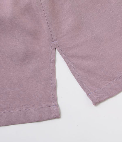SH39705 / STAR OF HOLLY WOOD HOPSACK RAYON OPEN SHIRT “SHRUNKEN HEAD”