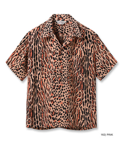 SH39708 / STAR OF HOLLY WOOD HIGH DENSITY RAYON OPEN SHIRT “OCELOT”