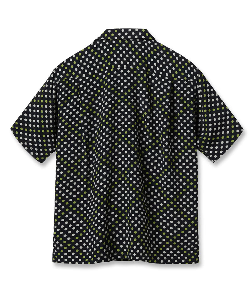 SH39710 / STAR OF HOLLY WOOD HIGH DENSITY RAYON OPEN SHIRT “POLKA DOT”
