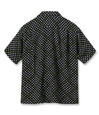 SH39710 / STAR OF HOLLY WOOD HIGH DENSITY RAYON OPEN SHIRT “POLKA DOT”