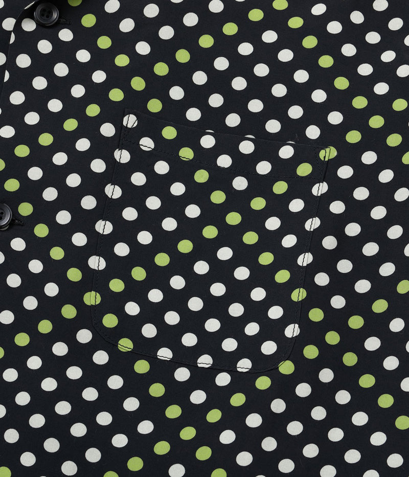 SH39710 / STAR OF HOLLY WOOD HIGH DENSITY RAYON OPEN SHIRT “POLKA DOT”