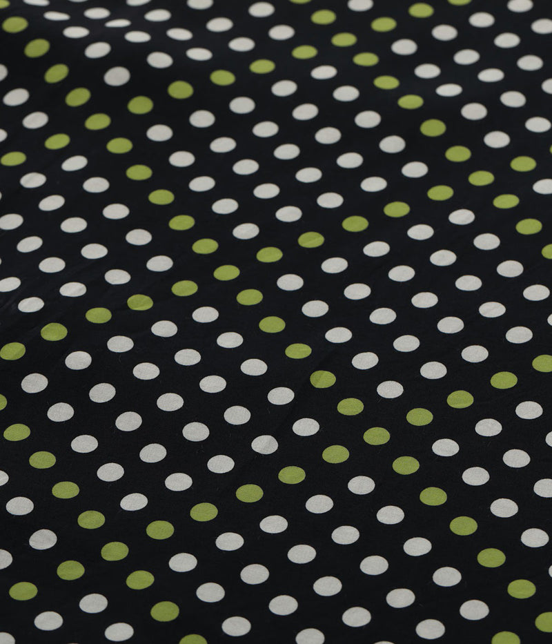 SH39710 / STAR OF HOLLY WOOD HIGH DENSITY RAYON OPEN SHIRT “POLKA DOT”