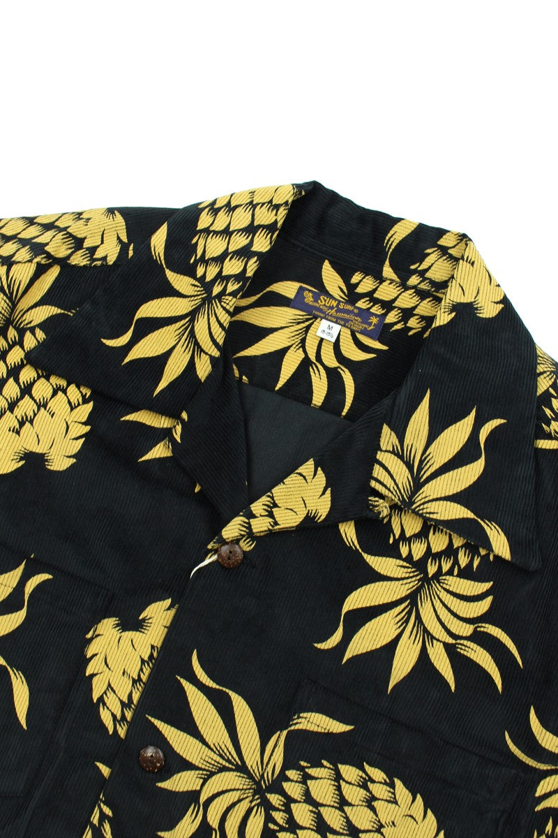 SS29580 / SUNSURF CORDUROY L/S OPEN SHIRT "DUKE'S PINEAPPLE"