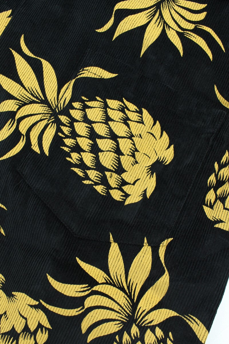 SS29580 / SUNSURF CORDUROY L/S OPEN SHIRT "DUKE'S PINEAPPLE"