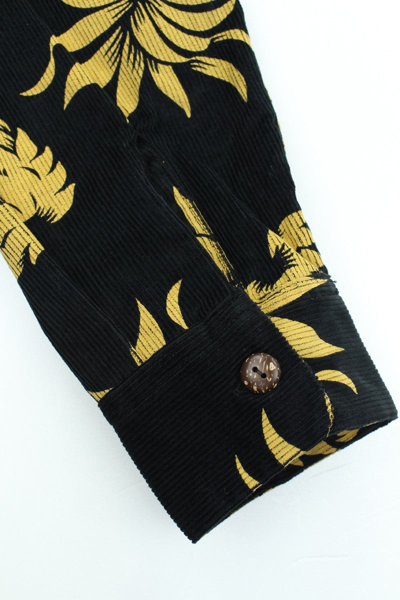 SS29580 / SUNSURF CORDUROY L/S OPEN SHIRT "DUKE'S PINEAPPLE"
