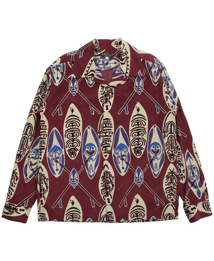 SS29581 / SUNSURF CORDUROY L/S OPEN SHIRT "GOD'S SHIELD"