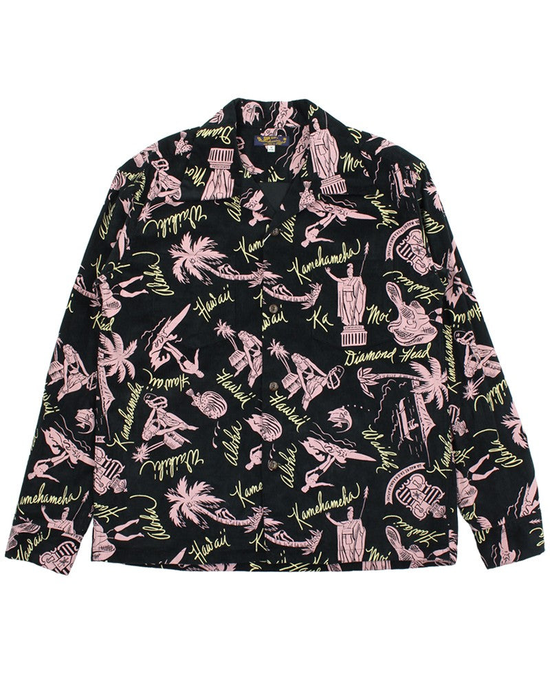 SS29582 / SUNSURF CORDUROY L/S OPEN SHIRT "HISTORICAL EVIDENCE"