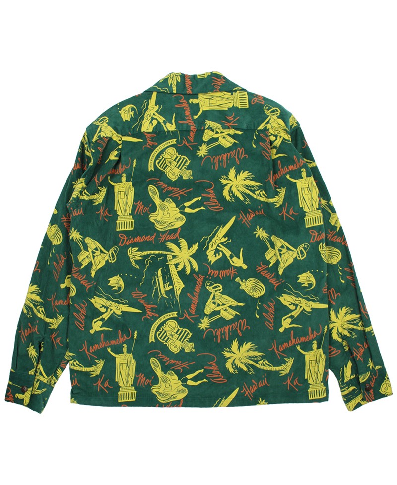 SS29582 / SUNSURF CORDUROY L/S OPEN SHIRT "HISTORICAL EVIDENCE"