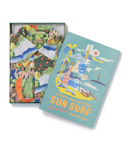 SS29679 / SUN SURF SPECIAL EDITION “ORIGINAL MATSON MENU DESIGN by EUGENE SAVAGE” (LONG SLEEVE)