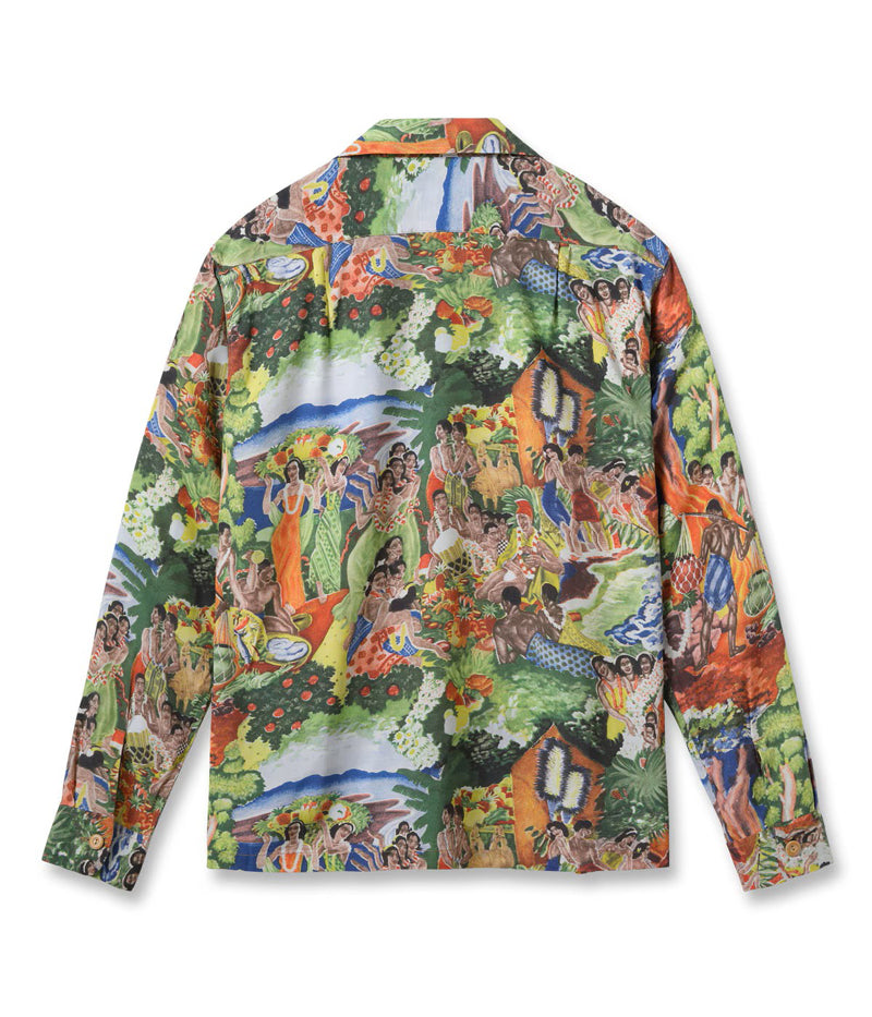 SS29679 / SUN SURF SPECIAL EDITION “ORIGINAL MATSON MENU DESIGN by EUGENE SAVAGE” (LONG SLEEVE)