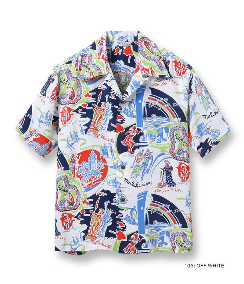 SS39061 / SUN SURF SPECIAL EDITION HAWAIIAN SHIRT “HAWAIIAN HOSPITALITY”