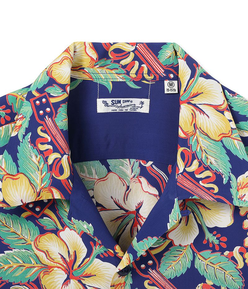 SS39212 / SUNSURF RAYON HAWAIIAN SHIRT “BLESSING GIFT FROM HAWAII”