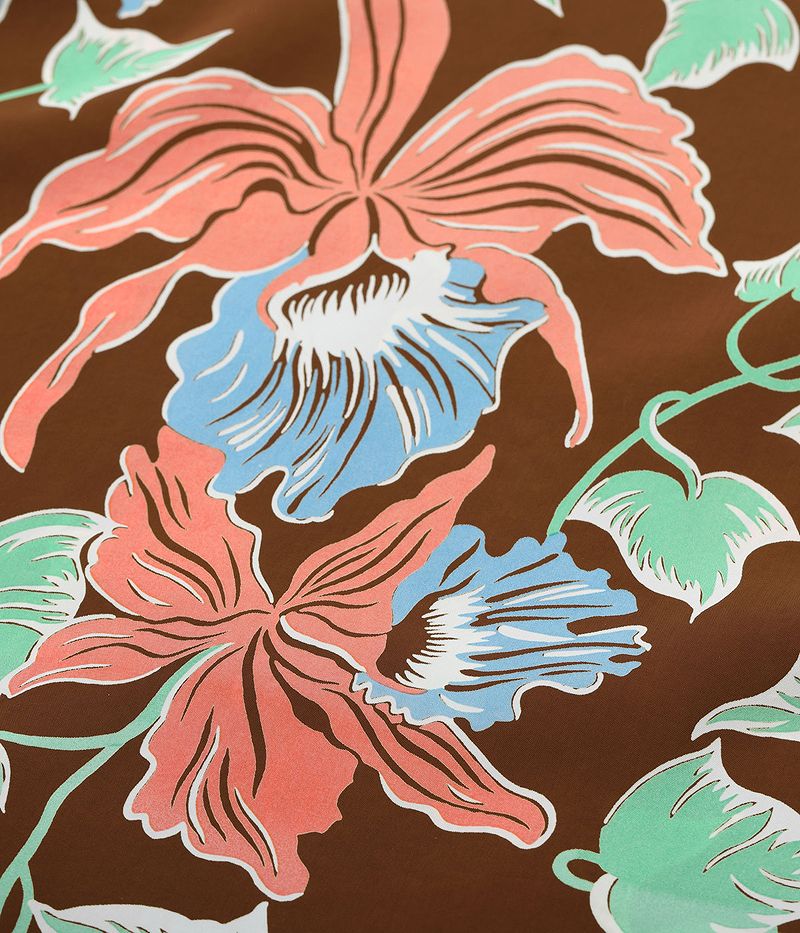 SS39217 SUNSURF RAYON HAWAIIAN SHIRT “CATTLEYA ORCHID”