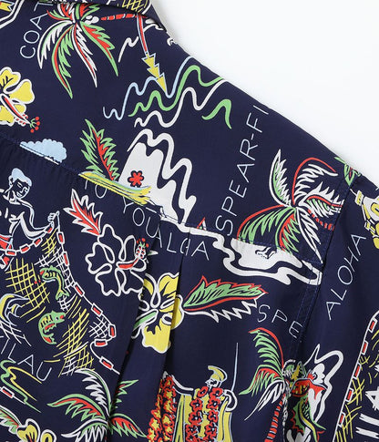 SS39272 / SUN SURF SPECIAL EDITION HAWAIIAN SHIRT “HAWAIIAN WONDERLAND”