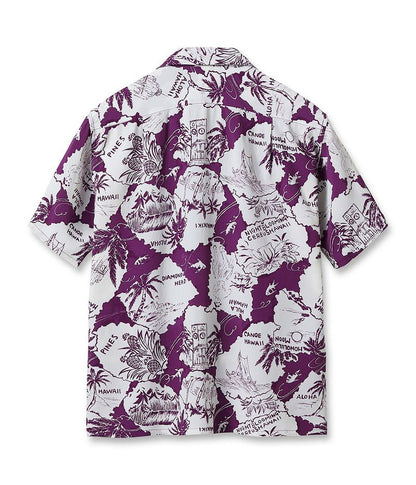 SS39276 / SUN SURF SPECIAL EDITION HAWAIIAN SHIRT “MEMORY IN HAWAII” (OPEN SHIRT)