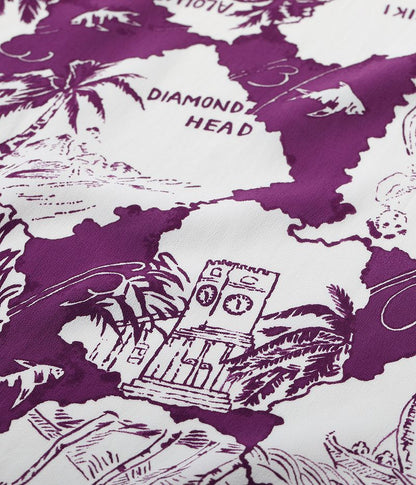 SS39276 / SUN SURF SPECIAL EDITION HAWAIIAN SHIRT “MEMORY IN HAWAII” (OPEN SHIRT)