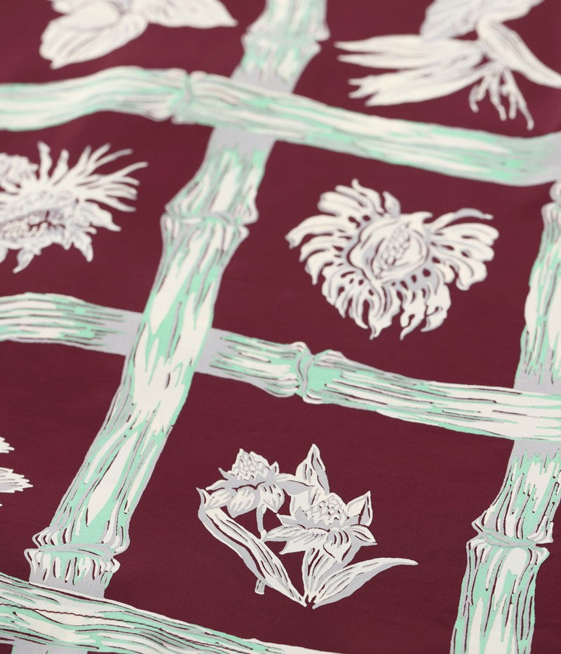 SS39419 / SUNSURF RAYON HAWAIIAN SHIRT “ISLAND PLANTS”