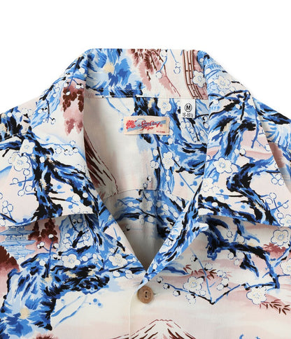 SS39422 / SUNSURF RAYON HAWAIIAN SHIRT “SCENERY OF JAPAN”