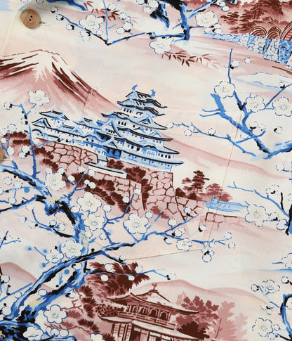 SS39422 / SUNSURF RAYON HAWAIIAN SHIRT “SCENERY OF JAPAN”