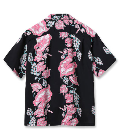 SS39425 / SUNSURF RAYON HAWAIIAN SHIRT “ISLAND FLOWER CHAIN”
