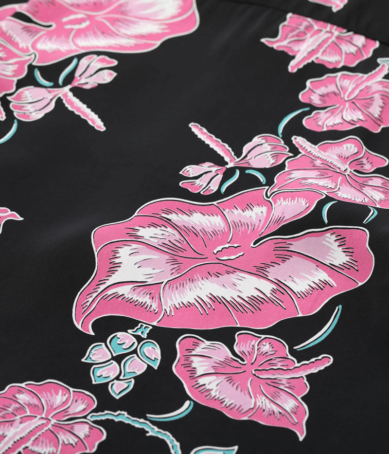 SS39425 / SUNSURF RAYON HAWAIIAN SHIRT “ISLAND FLOWER CHAIN”