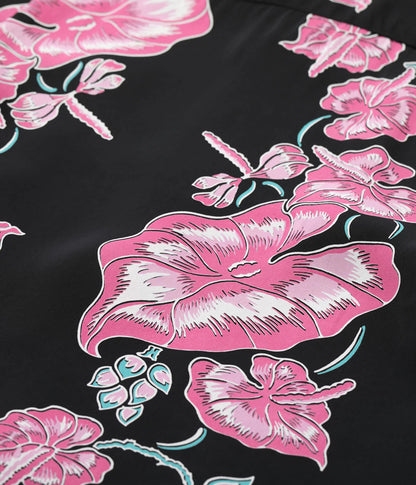 SS39425 / SUNSURF RAYON HAWAIIAN SHIRT “ISLAND FLOWER CHAIN”