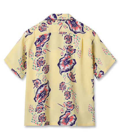 SS39425 / SUNSURF RAYON HAWAIIAN SHIRT “ISLAND FLOWER CHAIN”
