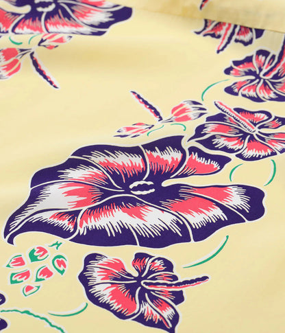 SS39425 / SUNSURF RAYON HAWAIIAN SHIRT “ISLAND FLOWER CHAIN”