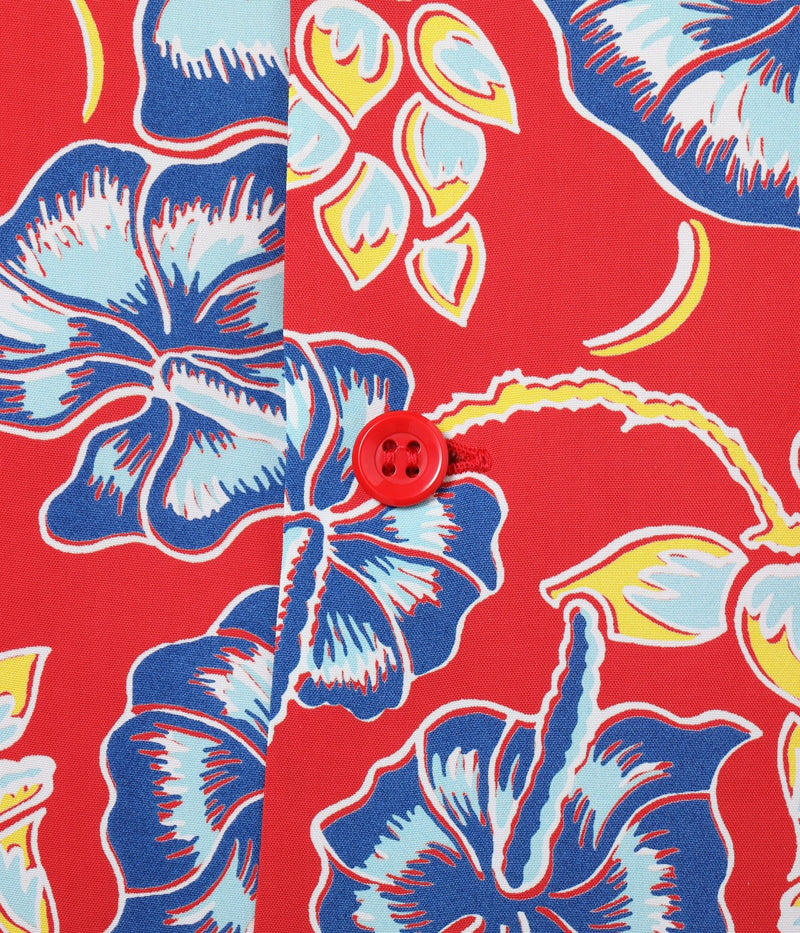 SS39425 / SUNSURF RAYON HAWAIIAN SHIRT “ISLAND FLOWER CHAIN”