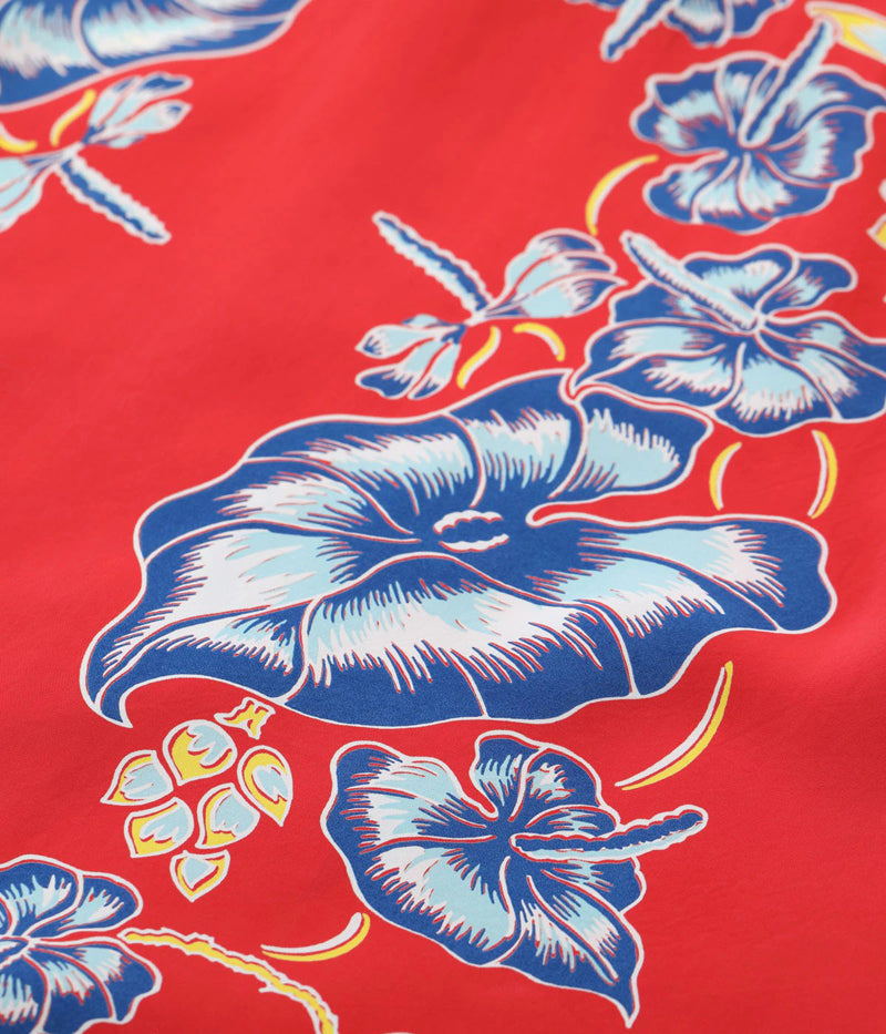 SS39425 / SUNSURF RAYON HAWAIIAN SHIRT “ISLAND FLOWER CHAIN”