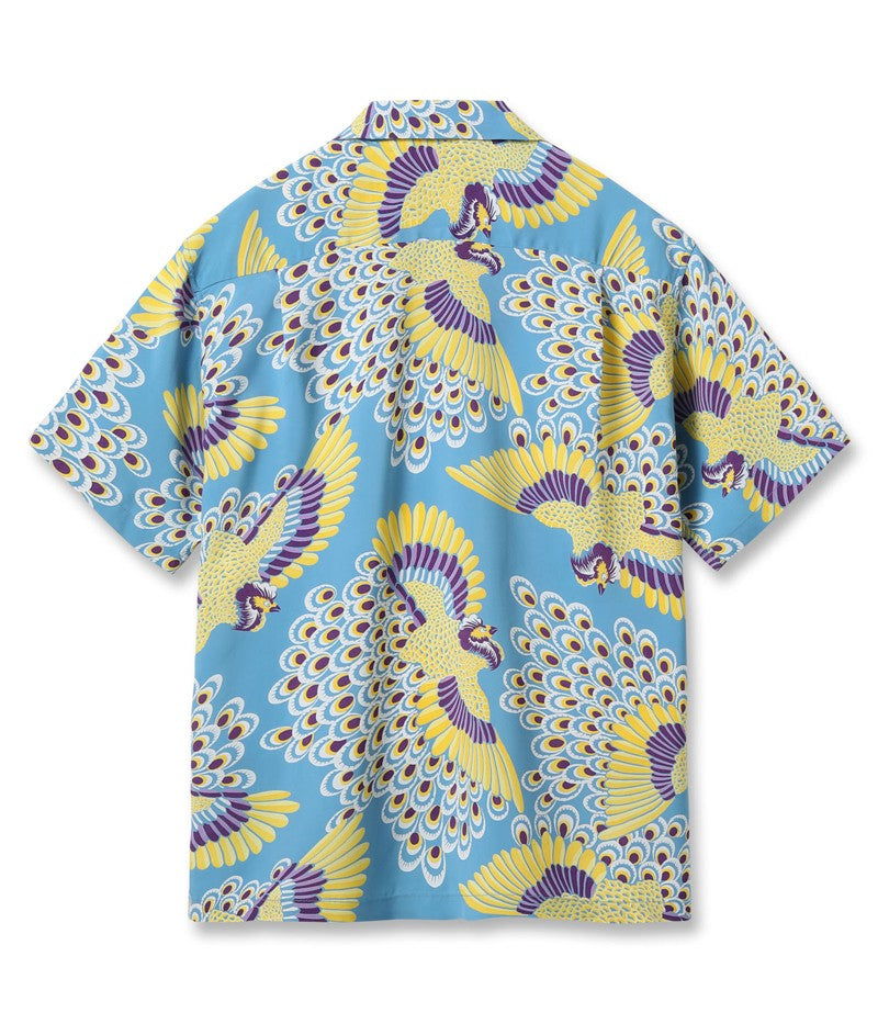 SS39428 / SUNSURF RAYON HAWAIIAN SHIRT “PEACOCK”