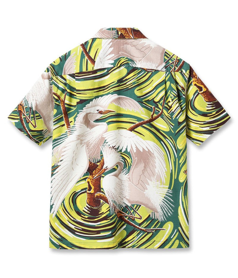 SS39480 / SUN SURF SPECIAL EDITION HAWAIIAN SHIRT “PAIR OF HERON”