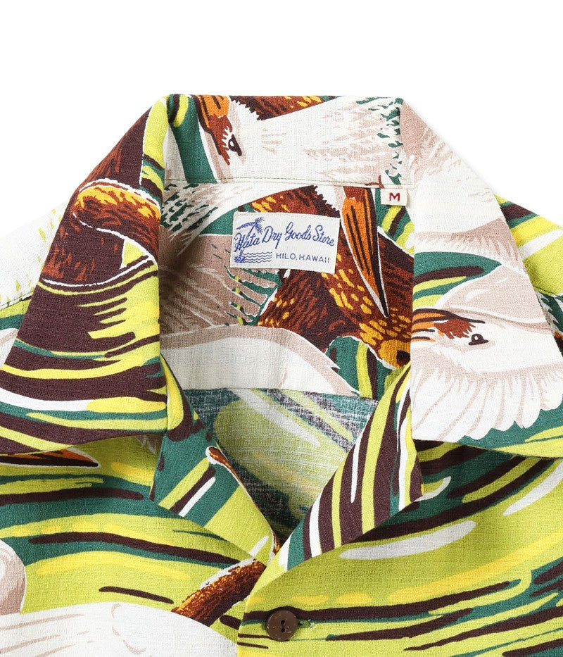 SS39480 / SUN SURF SPECIAL EDITION HAWAIIAN SHIRT “PAIR OF HERON”