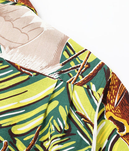 SS39480 / SUN SURF SPECIAL EDITION HAWAIIAN SHIRT “PAIR OF HERON”